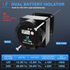 12V 140A Smart Waterproof Dual Battery Isolator Switch Voltage Sensitive Relay