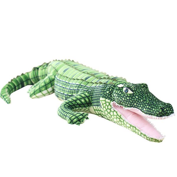 LERORO Alligator Stuffed Animal Crocodile Plush Toy 39 Inch Large Big Realistic Stuffed Child Pillow Cushion - Soft Cuddly Figures for Kids Girl Boy