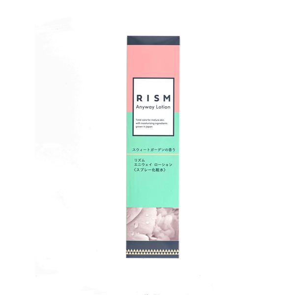 Rhythm/RISM Lotion, Skin Care, Moisturizing, Aging Care, Wiping Lotion, Drying, Sensitive Skin, Pores, Men's Anyway Lotion, 7.8 oz (220 g) (Sweet Garden)