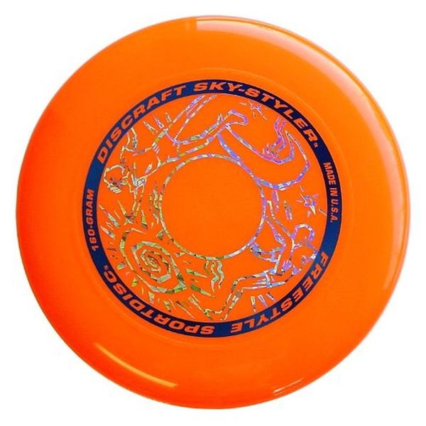 Discraft 160 Gram Sky Styler Sport Disc, Orange