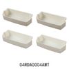 Compatible with Kenmore Whirlpool Refrigerator White Shelf Bin 4 Packs 