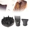 Dryer Nozzle, Hair Dryer Diffuser 3Pcs/Set Multipurpose Dryer Diffuser Set for Hair Salon for Home