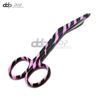 Bandage Scissors 3.5'' Trauma Shears Zebra Pattern Style Pink Black DS-1446