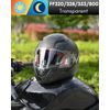 Logto Compatible with LS2 FF353/320/328/800 Helmets Visor Tint Replacement Motorcycle Helmet Face Shield (Transparent)