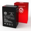 AJC Battery Compatible with Cyclops CYC-S250 6V 5Ah Spotlight Battery