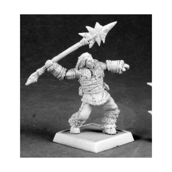 Barbarian Spearthrower Warlord Series