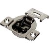 1/2" Overlay 25-Pack Bright Nickel Face Frame Cabinet Hinge