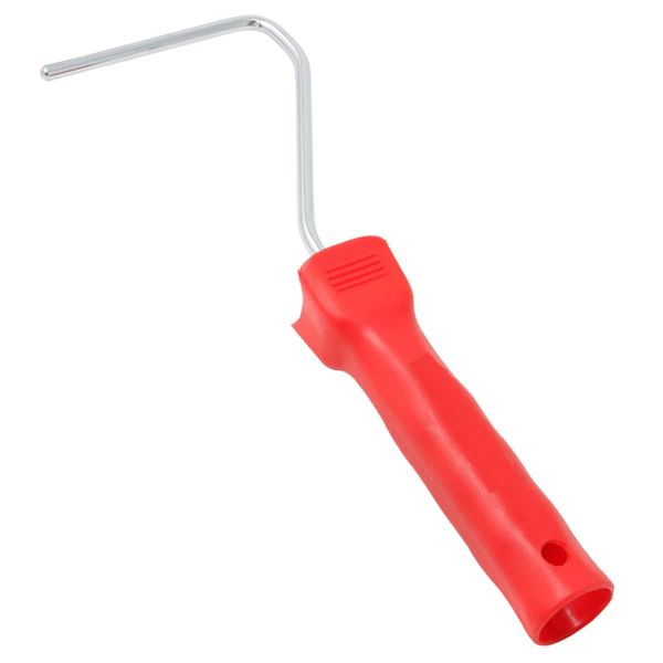 10pc 4" Inch /100mm Tiger Long Pile Mini Paint Roller Handle & Scuttle