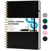 B5 Spiral Journal Notebook, Hardcover Notebook with 300 Numbered Pages Green