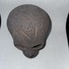 Human Skull Ceramic Fireplace Logs For Fireplaces,Halloween Decor,Fire Pits,BBQ