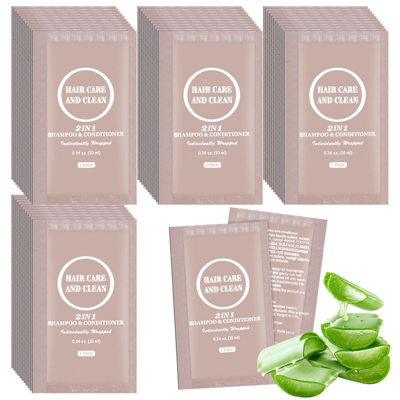 10ml Travel 2-in-1 Shampoo & Conditioner, Portable Moisturizing ...