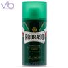 PRORASO Green Shaving Foam | Natural Refreshing Mousse - Eucalyptus and Menthol