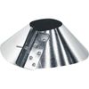 UNITED STATES HDW/U S HA Galvanized Storm Collar, 4"