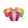 CafePress Presents Euro Oval Car Bumper Magnet