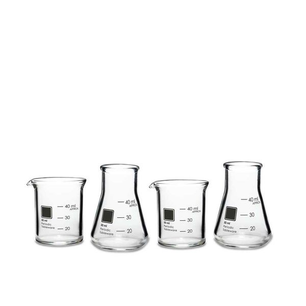 Periodic Tableware Laboratory Shot Glasses