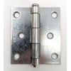 NOS! Three (3) Ideal 3” Butt Hinges Mortise Hinges Removeable Pin, Zinc w/Screws