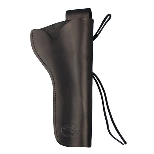 New Barsony Black Leather 49-er Style Gun Holster for Ruger GP100 Right