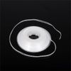 Transparent Dental Orthodontic Elastic Chain Power Chain for Brace Orthodontic Supply Power Chain Closed(Closed Size, 1 Pcs)