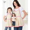 Simplicity 1936Child's & Women's Aprons, Paper, White, A (S-L/S-L)
