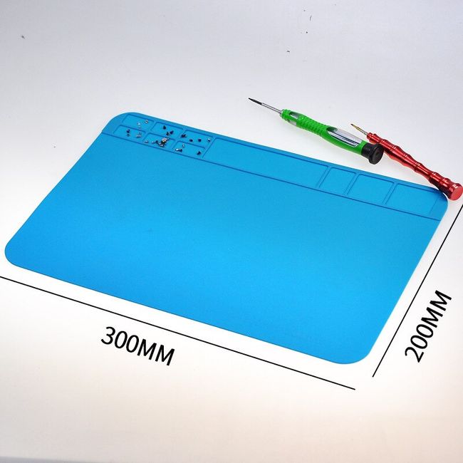 ESD Welding Mat With Magnetic Heat Insulation Working Pad Silicone  Soldering Mat Soldering Work Station Pad For Phone Welding