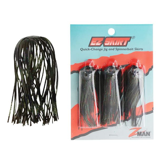 Z-MAN Chatter Bait Ez Skirt, One Size, Candy Craw
