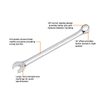 GEARWRENCH 15 Pc. 12 Pt. Long Pattern Combination Wrench Set, SAE - 81901