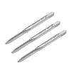 uxcell Machine Tap #6-32 UNC Thread 2B Class 3 Flutes High Speed Steel Screw Threading Tap Tapping Tool 3pcs