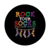 Rock Your Socks World Down Syndrome Day PopSockets Sticky PopGrip