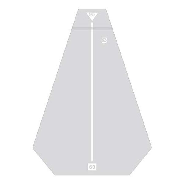 Sandwich Bags, 80 Easy Cut Lines, White, 100 Sheets