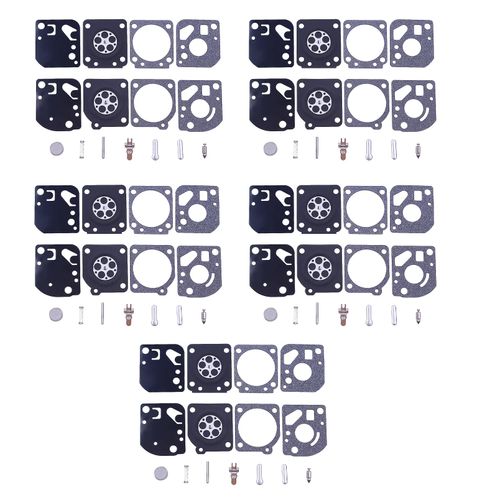 Atunee Pack of 5 RB-29 Carburetor Rebuild Kit for Homelite ST155/175/285/385 for ZAMA C1U carb Gasket Diaphragm