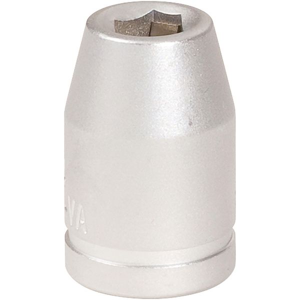 KS Tools 3/8"" Adapter-Stecknuss für Bits 1/4"" mit Spannring, 20.3 cm