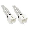 Roneeson 2Pcs Washer Water Temperature Sensor Thermistor for LG Midea Washing Machine 4.8KΩ