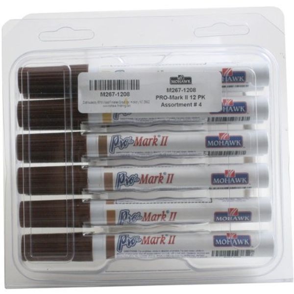 Mohawk Pro-Mark(Tm) Touch-Up Markers, 12 Pk "Product Category: Restoration Supplies/Restoration Supplies"