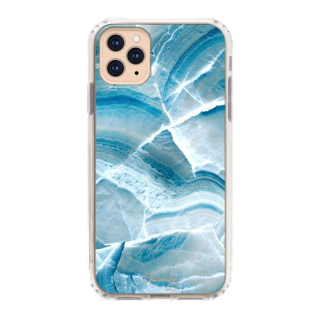 Casery Fun and Cute Design iPhone 11 Pro Phone Case (Aqua Marble)
