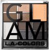 L.A. COLORS Color Block Eyeshadow Palette, Glam