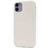 PLATA iPhone 11 Case, Cover, iPhone 11, Back Cover, PU Leather, Semi-Hard Case, Moderate Flexibility and Durability, Protective Back Cover, Solid, Thin, Simple, White