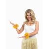 Fun Shack Orange Lei Wrist Garlands