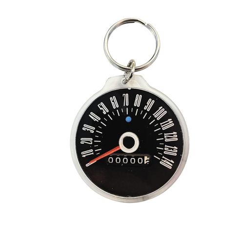 Mustang 1965 GT & All 1966 Speedometer Gauge Keychain - Mustang Keyring