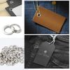 1000 Grommet Kit #4 1/2" Inside Diameter Punch Setting Tool Metal Eyelets+Washer