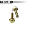 Motoforti Universal U Clip Screw Assortment Dash Trim Panel Nut Fastener, 4pcs