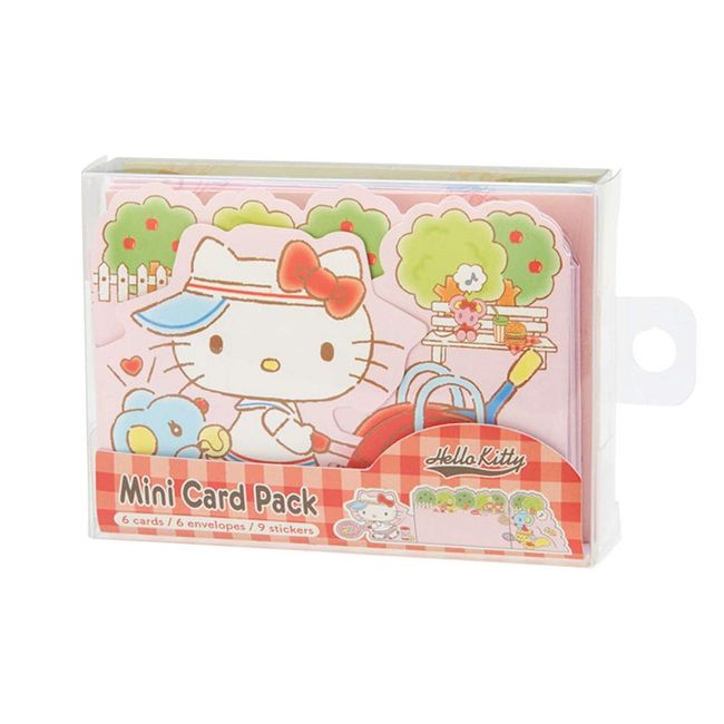 Sanrio Hello Kitty Mini Card Set (Tennis)