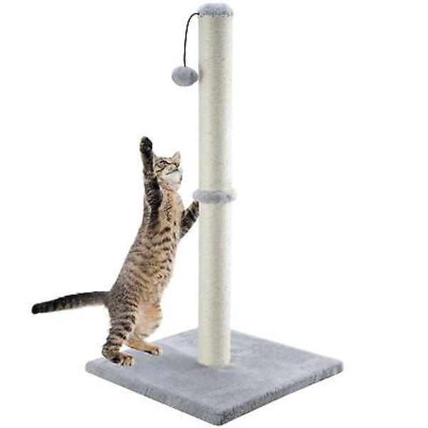 86 cm Tall Ultimate Cat Scratching Post, Claw Scratcher with Sisal Rope