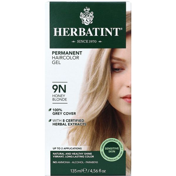 Herbatint Herbatint Permanent Honey Blonde (9N), 4.5 Oz