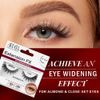 Ardell Extension FX D Curl False Eye Lashes for Eye Widening Effect, 4 pack