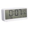 Alarm Clock Digital Alarm 2 Multiple Snooze Backlight Night Light Temperature Humidity Calendar White