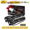 Victoper 2000 Lumens LED Flashlights 2-Pack 5 Modes Waterproof Zoomable Outdoor 