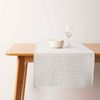 Muaré Natural Cream Waffle Table Runner 45 x 140 cm