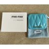 New Blue 💙 Miu Miu Makeup Mirror Double Sided Portable Makeup Gift 🎁