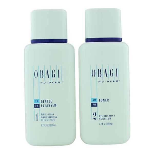 Obagi Nu-Derm Gentle Cleanser & Toner 6.7 oz. Facial Cleanser