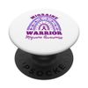 Migraine Warrior Migraine Awareness Rainbow PopSockets Swappable PopGrip